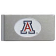 Arizona Wildcats Brushed Metal Money Clip